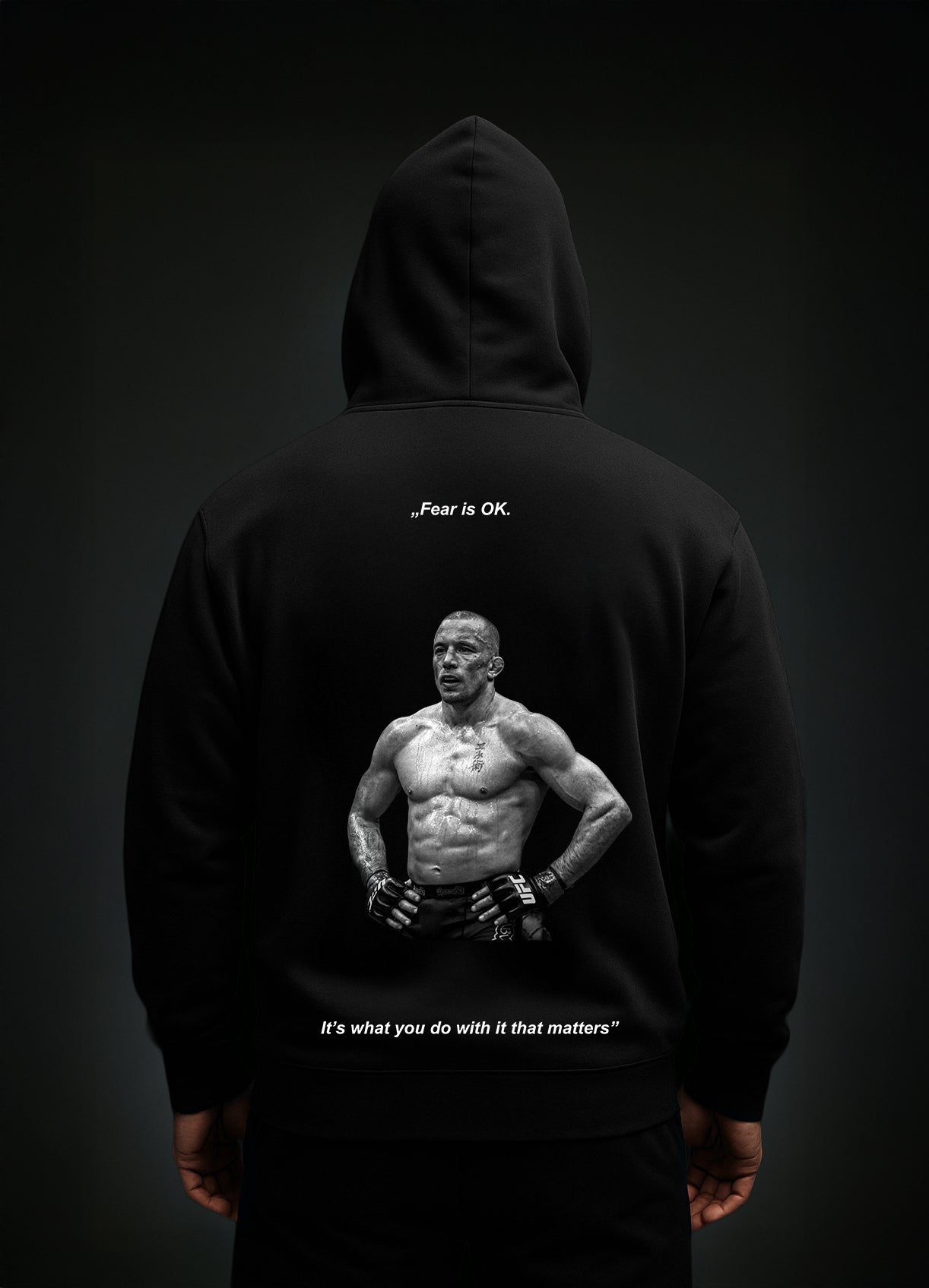 Georges St-Pierre – The Legend Hoodie / Жорж Сен-Пиер – Легендата Суичер