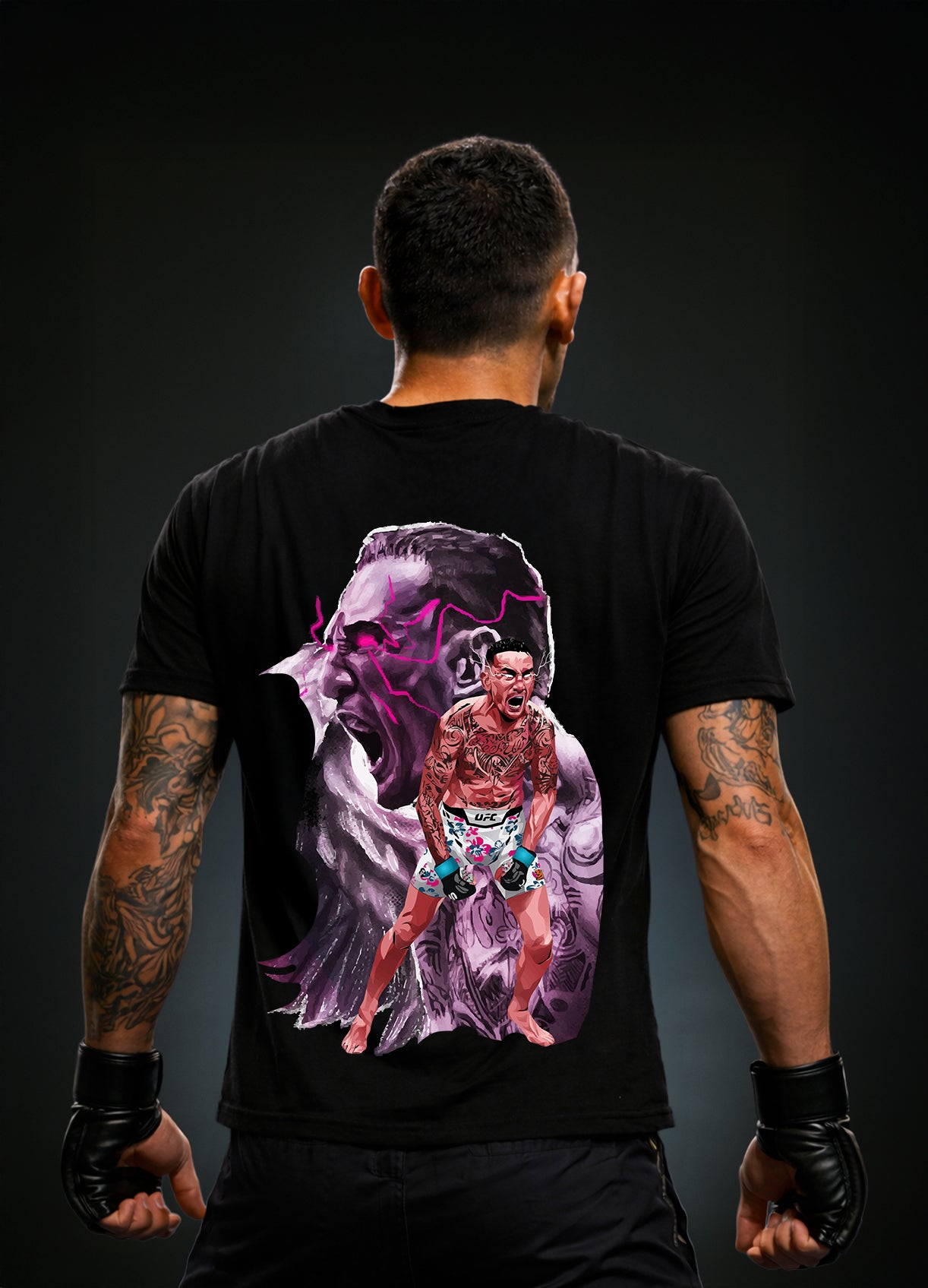 Max Holloway „HAWAIIAN POWER“ T-shirt / Макс Холоуей „ХАВАЙСКА СИЛА“ Тениска