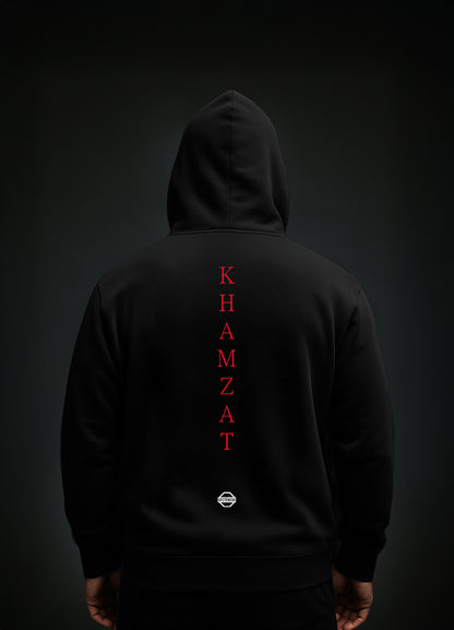 Khamzat „THE WOLF“ Chimaev Hoodie Red / Хамзат „ВЪЛКЪТ“ Чимаев Суичър Червен