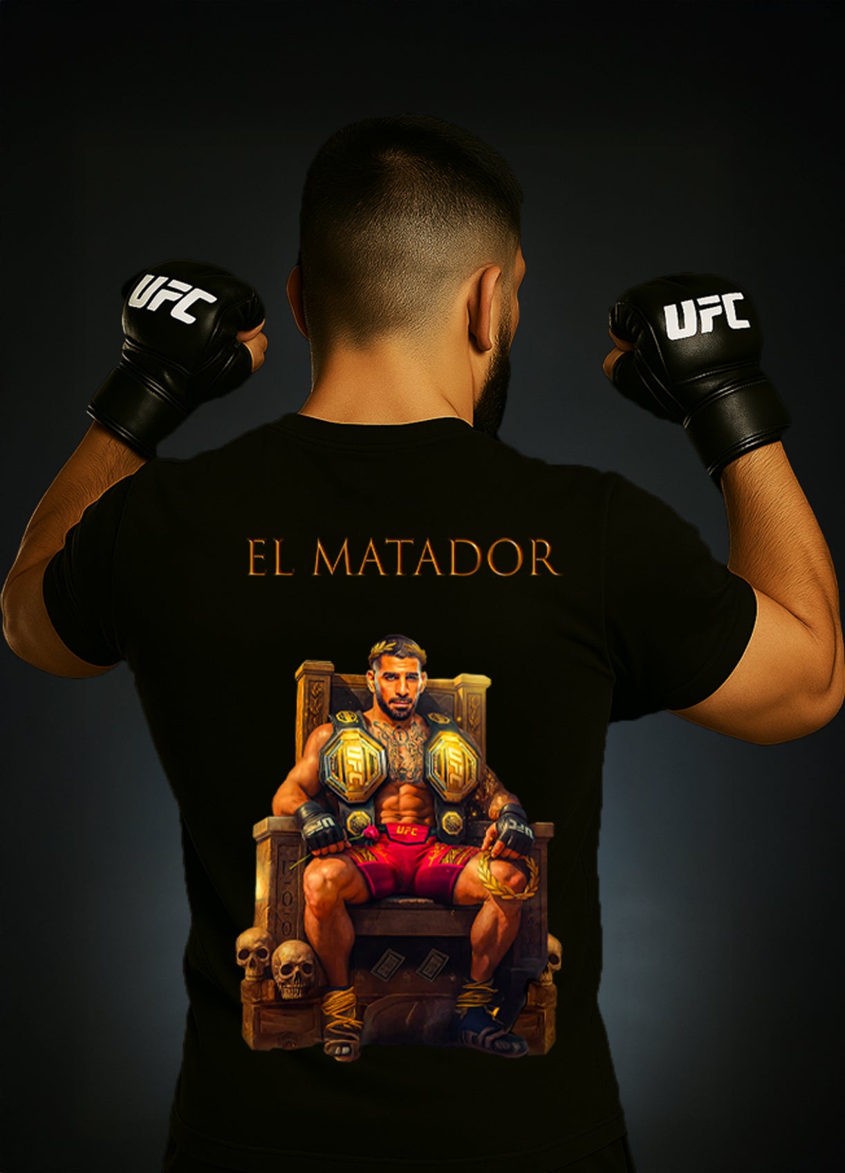 Ilia „KING“ Topuria T-shirt / Илия „ КРАЛЯТ “ Топурия Тениска