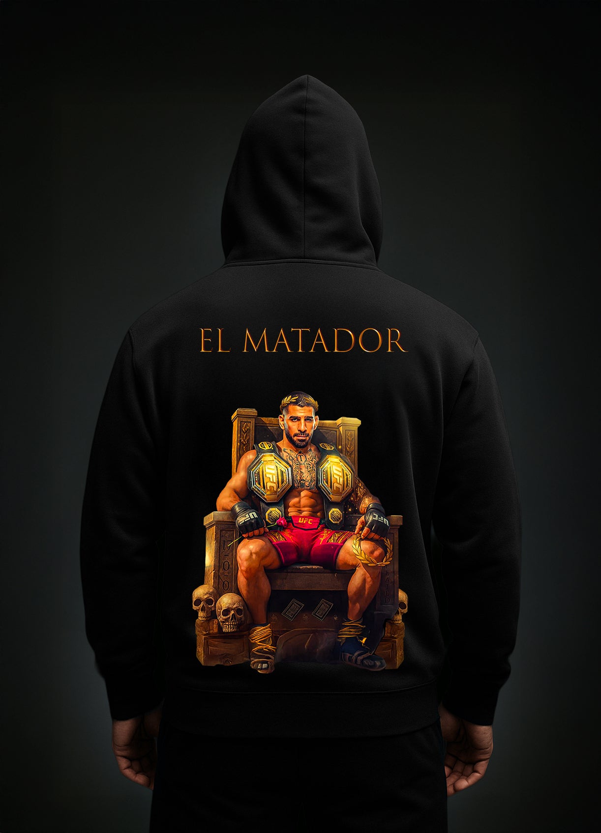 Ilia „EL MATADOR“ Topuria Hoodie / Илия „ УБИЕЦЪТ “ Топурия Суичер