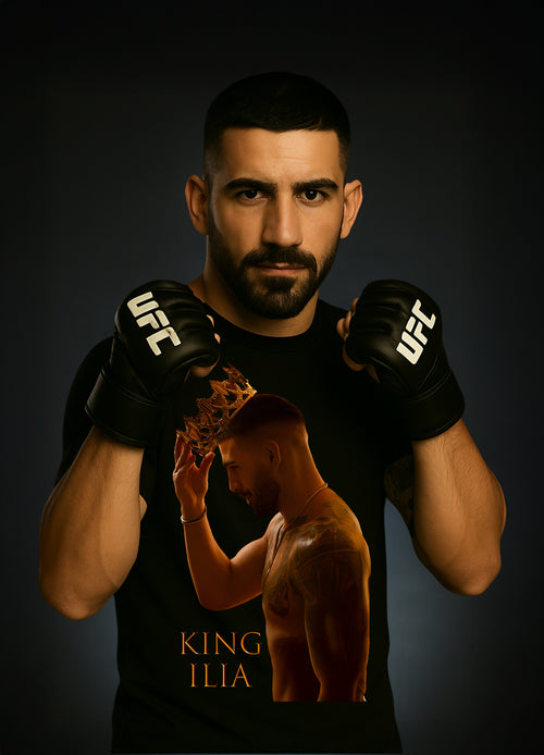 Ilia „KING“ Topuria T-shirt / Илия „ КРАЛЯТ “ Топурия Тениска