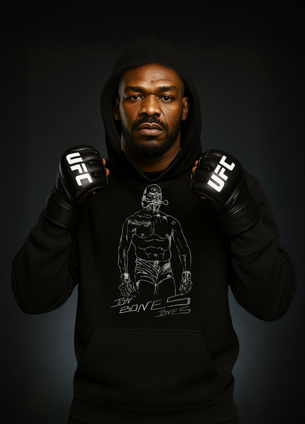 Jon “VENOM” Jones Hoodie / Джон „ВЕНЪМ“ Джоунс Суичер