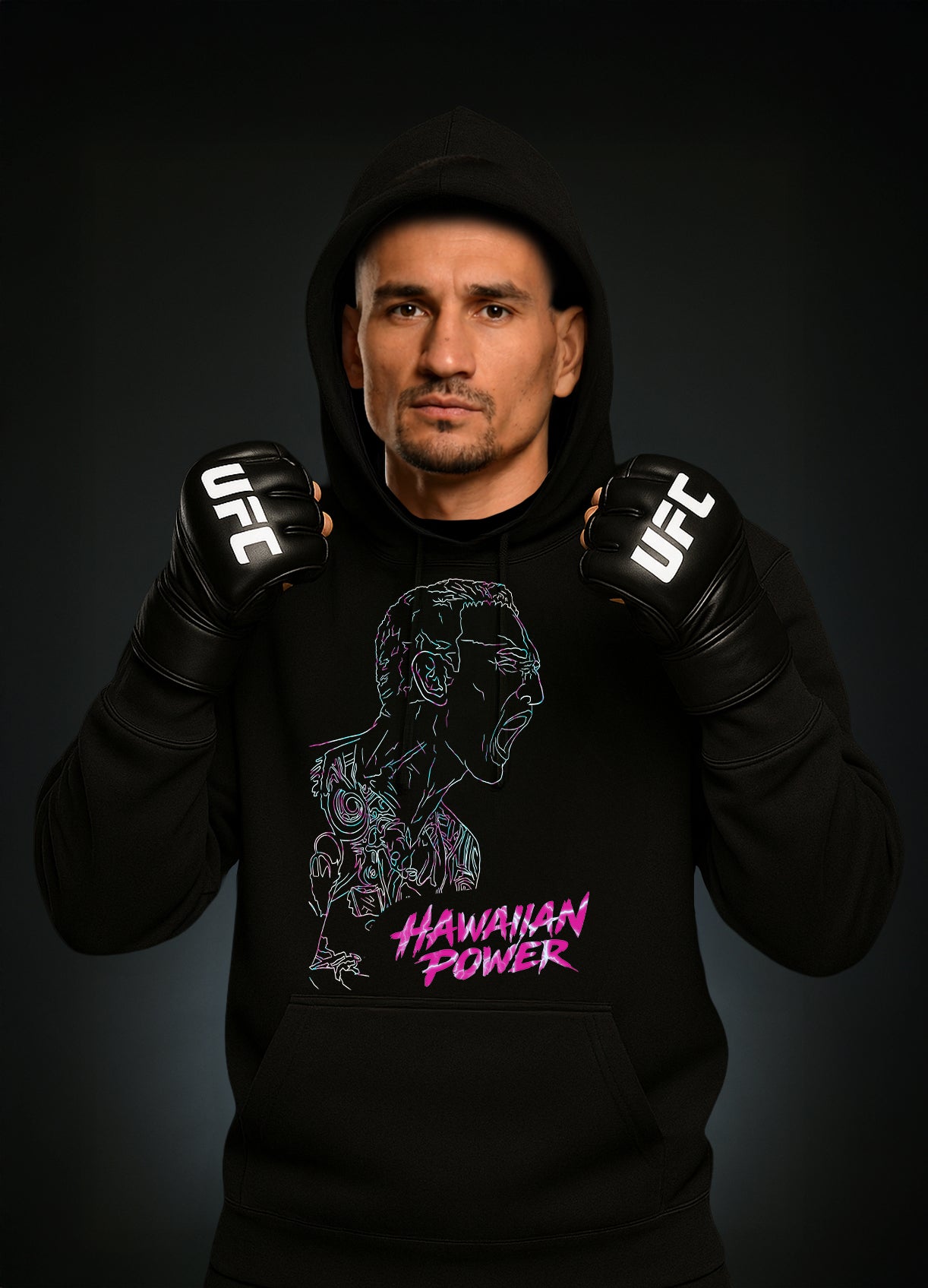 Max Holloway „HAWAIIAN POWER“ Hoodie / Макс Холоуей „ХАВАЙСКА СИЛА“ Суичер