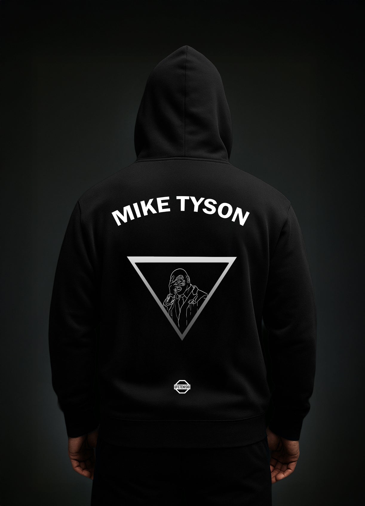 Mike Tyson HOODIE “THE IRON“ Black / Майк Тайсън Суичер „ЖЕЛЕЗНИЯТ“