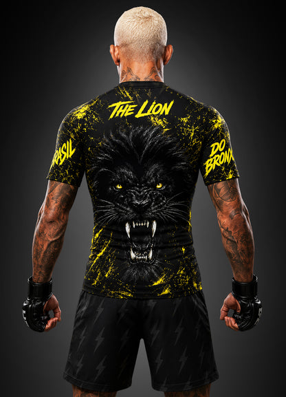 Чарлз Оливейра Рашгард Комплект - „ЧЕРНИЯТ ЛЪВ" / Charles Oliveira Rashguard Set – “BLACK LION” Edition