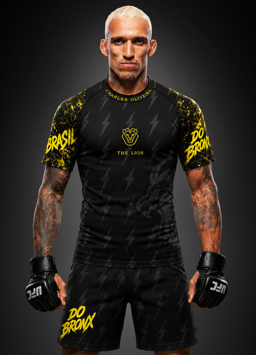 Чарлз Оливейра Рашгард Комплект - „ЧЕРНИЯТ ЛЪВ" / Charles Oliveira Rashguard Set – “BLACK LION” Edition