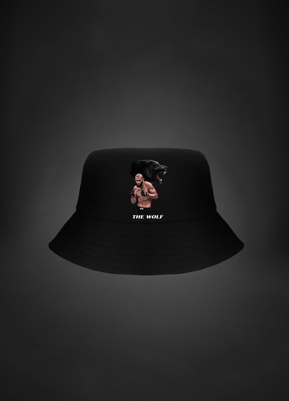 Bucket Hat „Red Khamzat“ / Шапка Идиотка „Червен Хамзат“