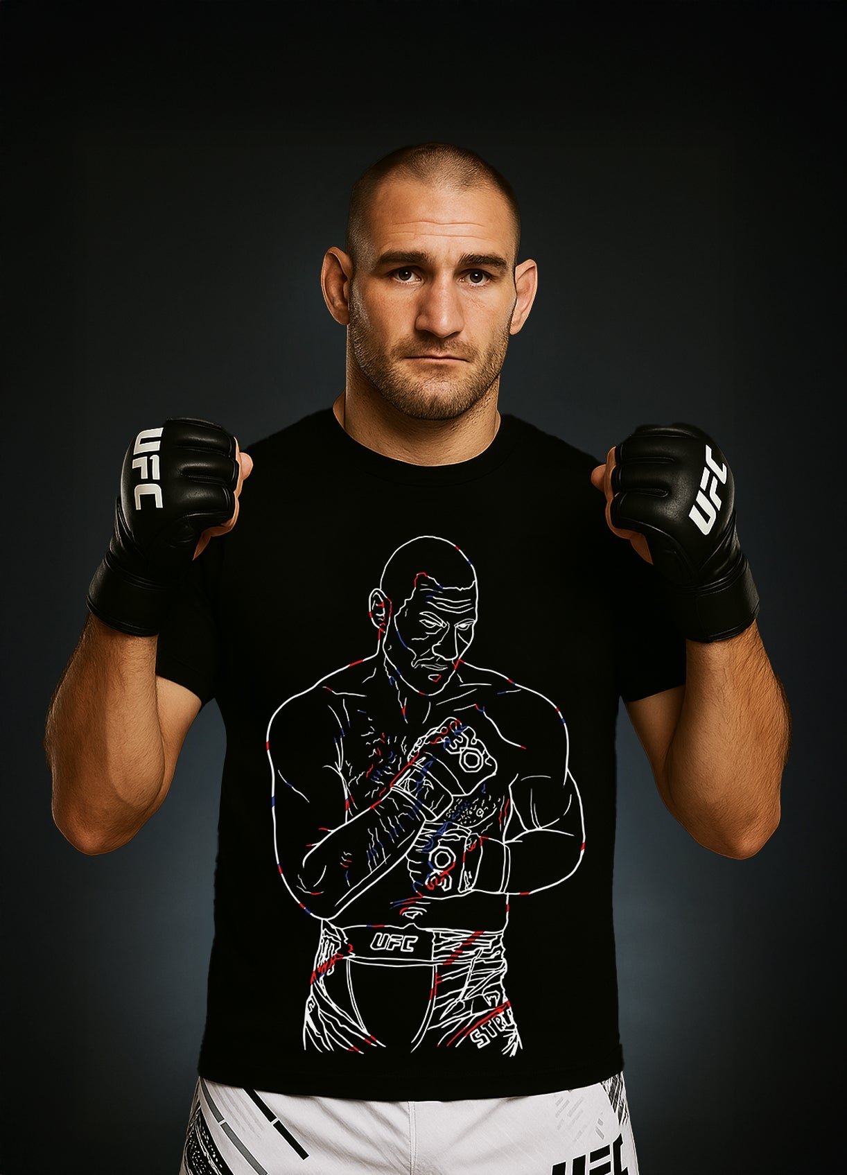 Sean Strickland T-shirt / Шон Стрикланд Тениска